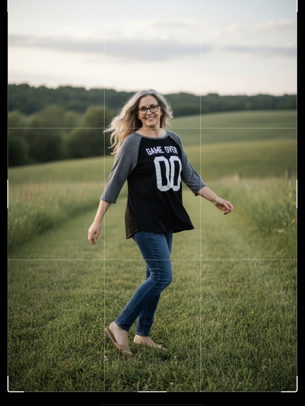 Women's Black & Gray 'Game Over' Raglan Tee By BLU PLANET